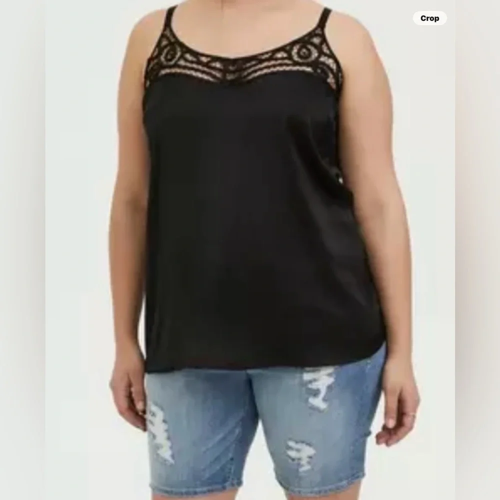 Torrid Sky High Distressed Denim Bermuda Shorts - Blue